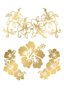 Tatouage éphémère - Effet or  - TAGold 2